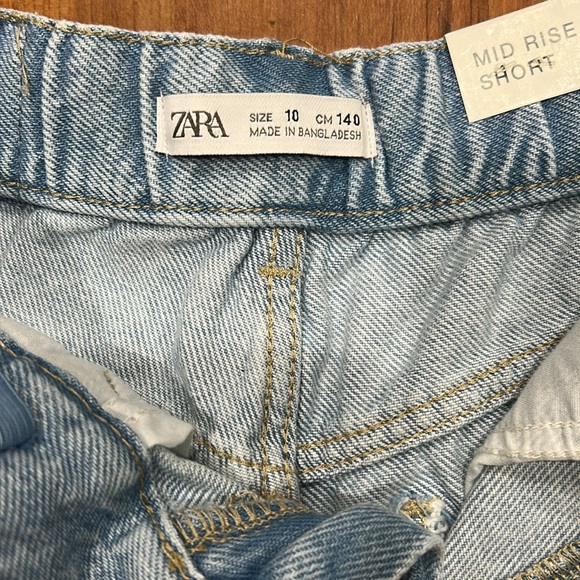 Zara girls shorts size 10 NWT - Picture 7 of 8
